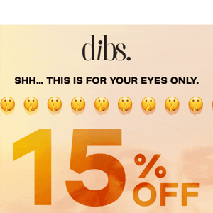 ✨ 15% OFF Exclusively For You