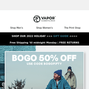 Black Friday BOGO