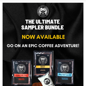 😍A NEW coffee sampler for coffee lovers like you