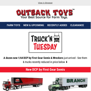 Truck'n Tuesday | New Semis & Wreckers! 🚚 