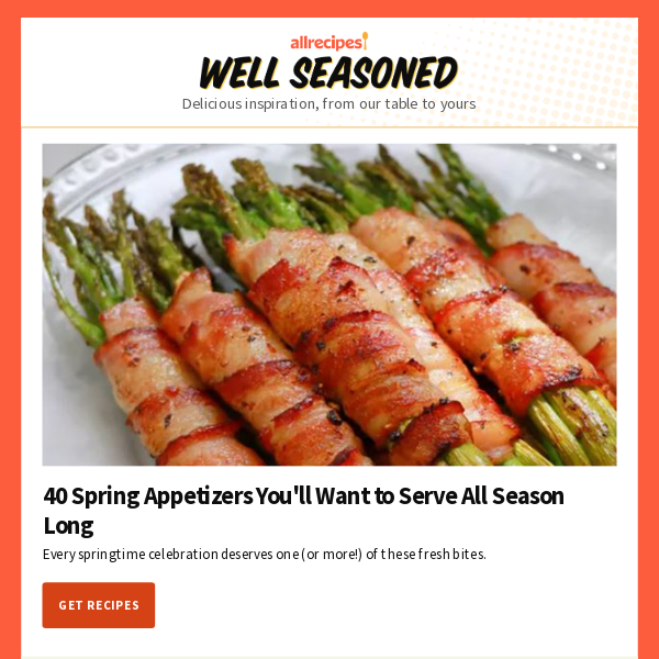 40 Spring Appetizers You'll Want to Serve All Season Long