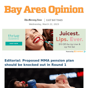 Editorial: Proposed MMA pension plan should be knocked out in Round 1