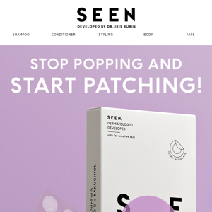 Stop popping and START PATCHING!