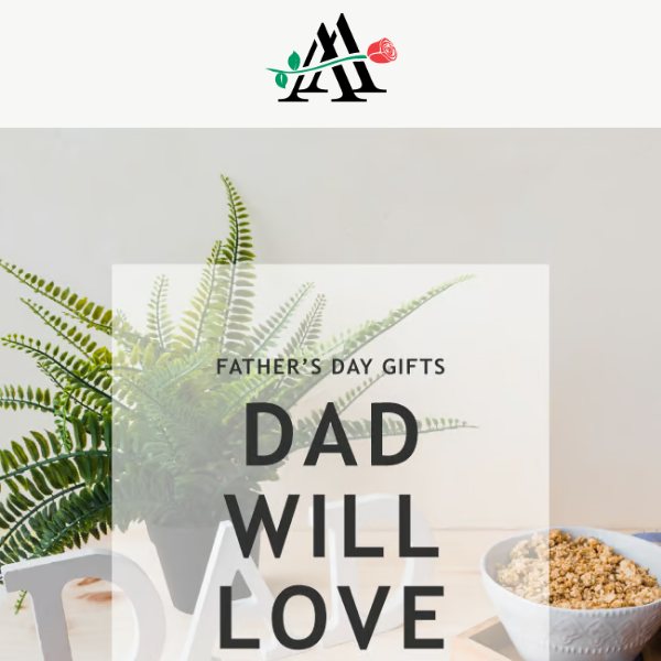 Make Dad’s Day With Our Father’s Day Collection 🌱
