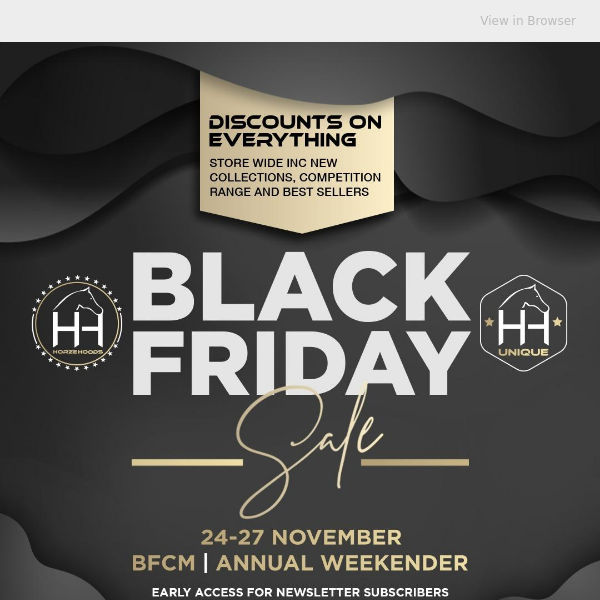 😍Don't miss the HUGE Offers - BFCM WEEKENDER!!