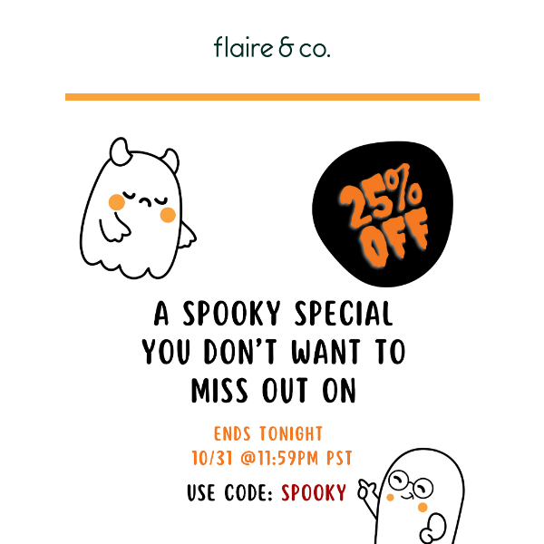 ENDS SOON!! Halloween Special 👻