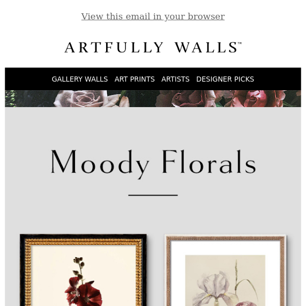 Moody Florals