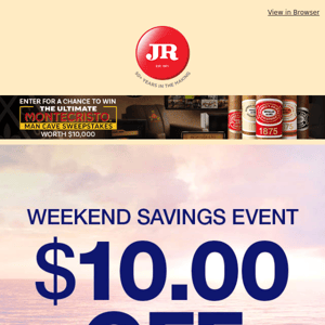 Last chance to redeem your savings...