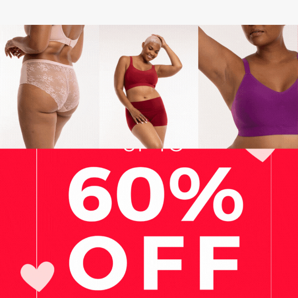 Valentine's Day Sale: Up to 60% off