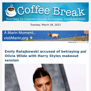 Emily Ratajkowski accused of betraying pal Olivia Wilde with Harry Styles makeout session