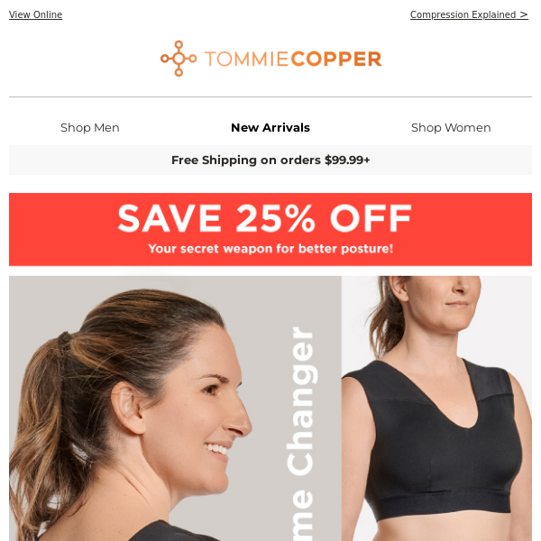 New Shoulder Support Bra 25% OFF!