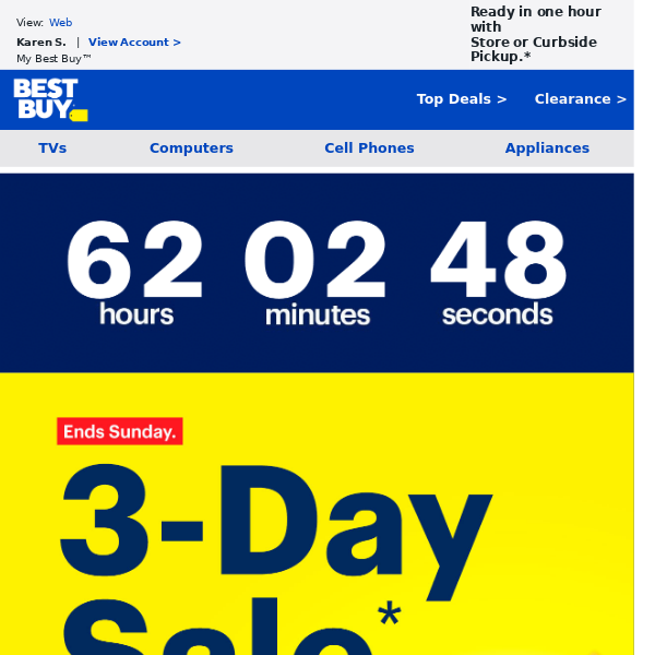 ** TECH ON SALE ** Always check Best Buy for amazing deals.