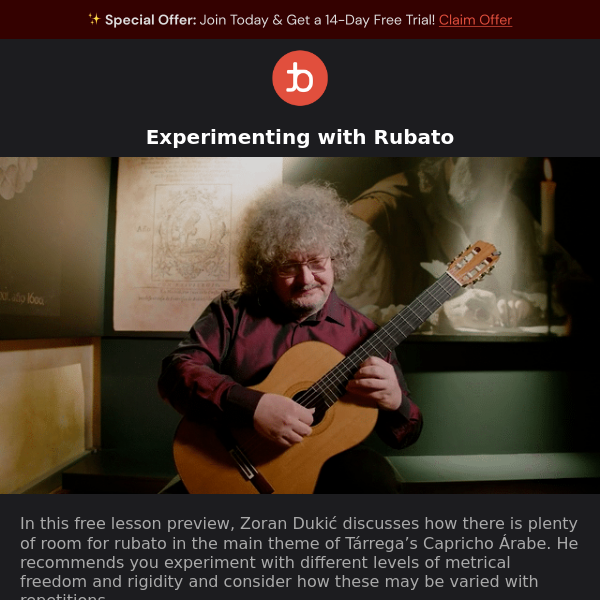 Free Preview: Experimenting with Different Amounts of Rubato
