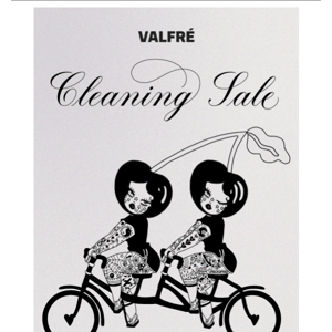 Up To 50% Off at Valfré - Spring Cleaning Sale Ends Tonight!