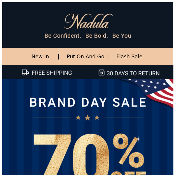 Brand Day Sale Upgrade: 80% OFF