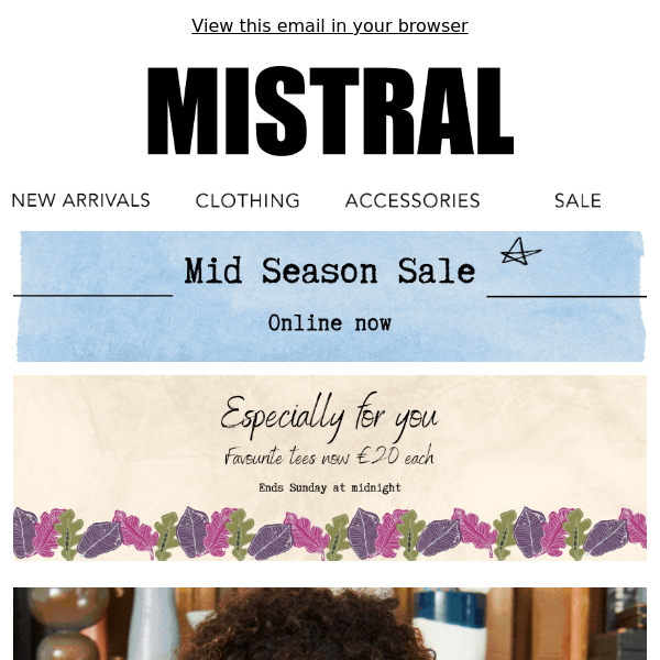 Mid Season Sale ⭐