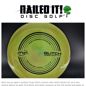 MVP Glitch Restocked once again at Nailed It!