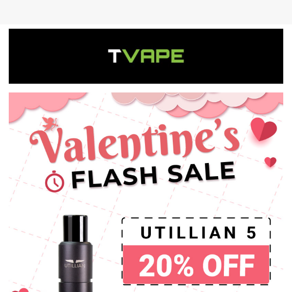 ⏱️FLASH SALE: Grab a Crowd Favorite Utillian 5 Vape Now⚡