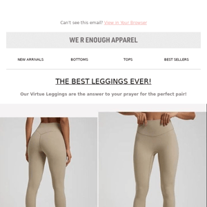 NEW: THE BEST LEGGINGS EVER!