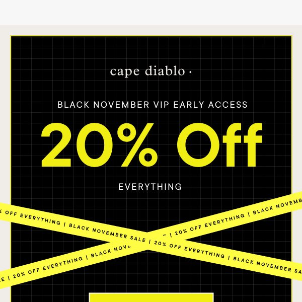 Your Black November VIP Access Starts Now!