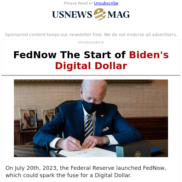 Biden's Digital Dollar Nightmare
