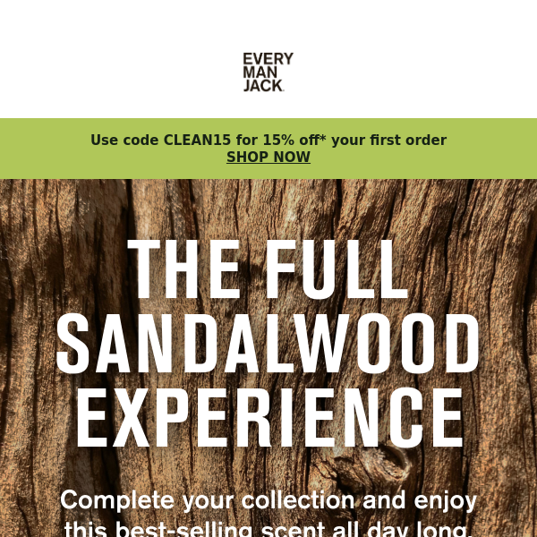 Who doesn't love Sandalwood?