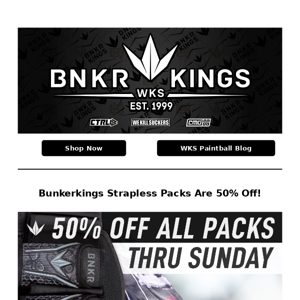 Don't Miss The 50% Off Sale At Bunkerkings!