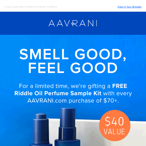 Exclusive Offer: AAVRANI x Riddle Oil