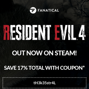 Return to the nightmare! Resident Evil 4 OUT NOW on Steam