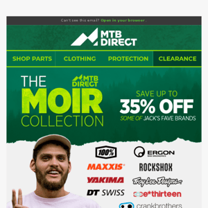 Save up to 35% on The Jack Moir Collection