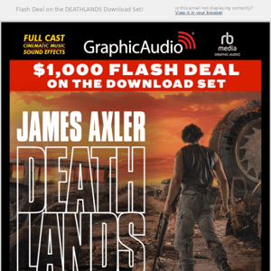 Flash Deal on the DEATHLANDS Download Set - $1,000 💥