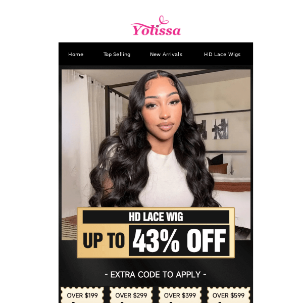 Yolissa Hair - Latest Emails, Sales & Deals