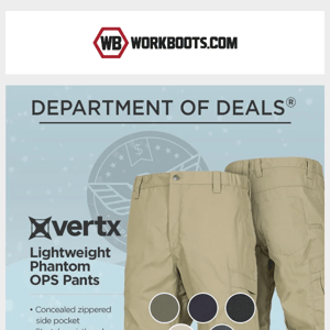 DOD: $44.99 Vertx Lightweight Pants 👀