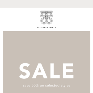 Our SALE is on!