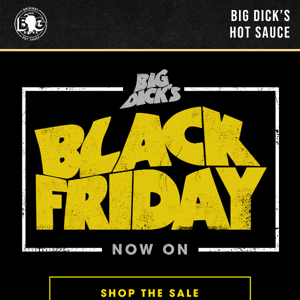 🖤🌶️ Last Day of Black Friday Deals!