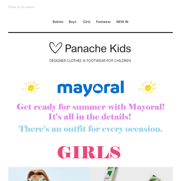 Get Summer Ready With Mayoral! 🌻