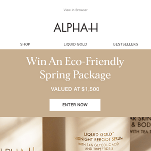 WIN A Sustainable Spring Package, Friend !