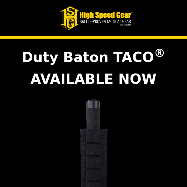 Brand New: Duty Baton TACO 🚨