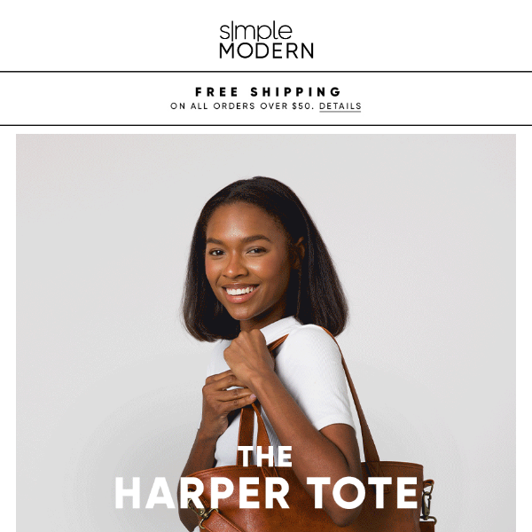 Introducing the Harper Tote Bag! A NEW Must-Have from Simple Modern - Simple  Modern