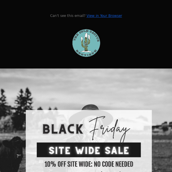 SITE WIDE BLACK FRIDAY SALE Ends tomorrow ⏰