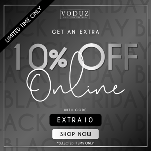 EXTRA 10% off with code: EXTRA10 😍