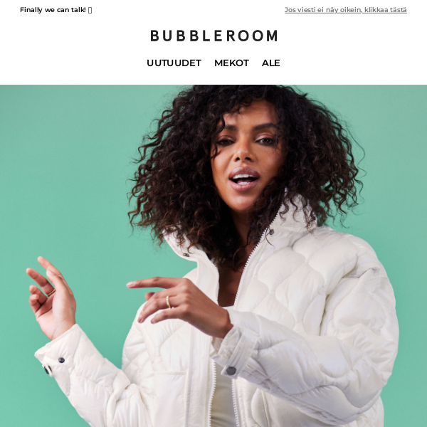 Finally we can talk! 💕 - Bubbleroom