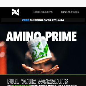 🚨Unbeatable Value🚨 Amino Prime for Only $9.99