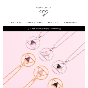 Sacred Geometry Necklaces ✨