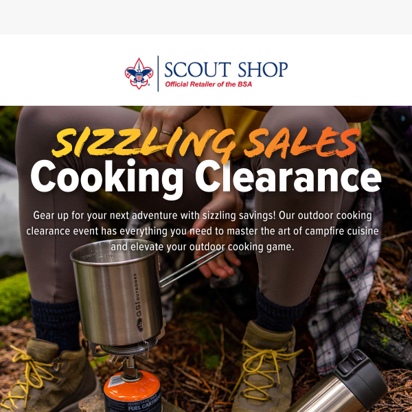 Don't Miss Out: Outdoor Cooking Clearance Sale!