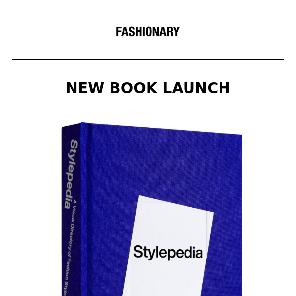 NEW book - Stylepedia!