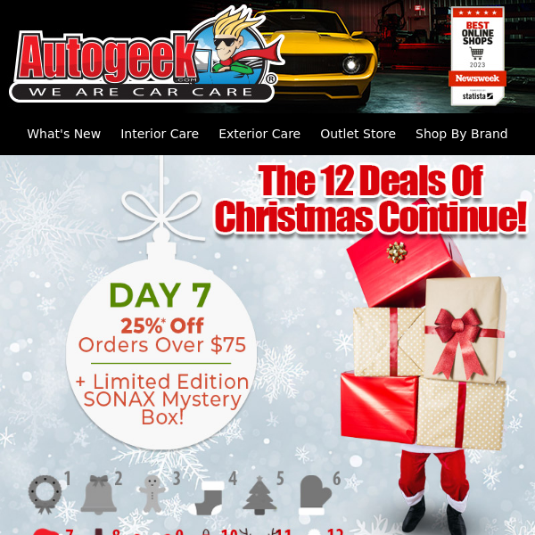 🎄25%* Off + New SONAX Mystery Box & Free Gift!*
