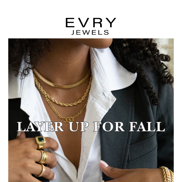 Evry Layering Clasp Gold