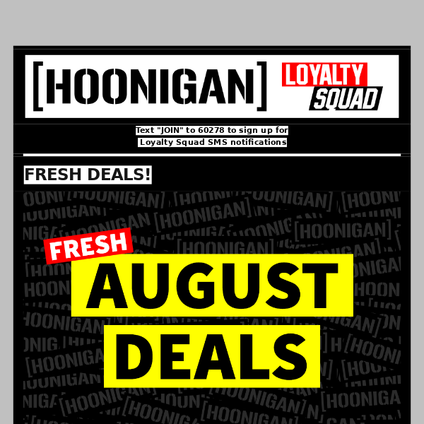 🔥 HOT AUGUST DEALS 🔥