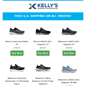 Summer Running Shoes - up to $60 Off!